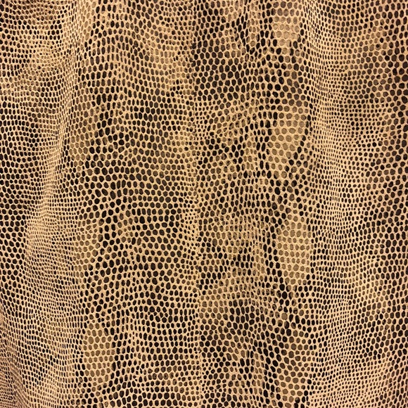 Snakeskin genuine leather jacket - Picture 4 of 6